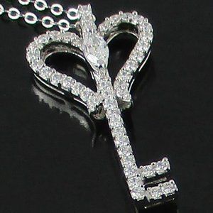 Robert Manse 1.83ct Absolute "Key" Pendant/w Chain